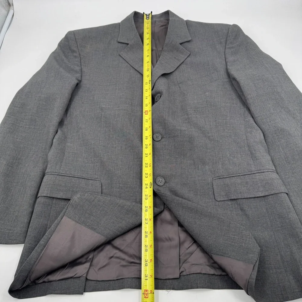 Gianfranco Ferre‎ Classic Wool Blazer Business Casual Gray Jacket 38R